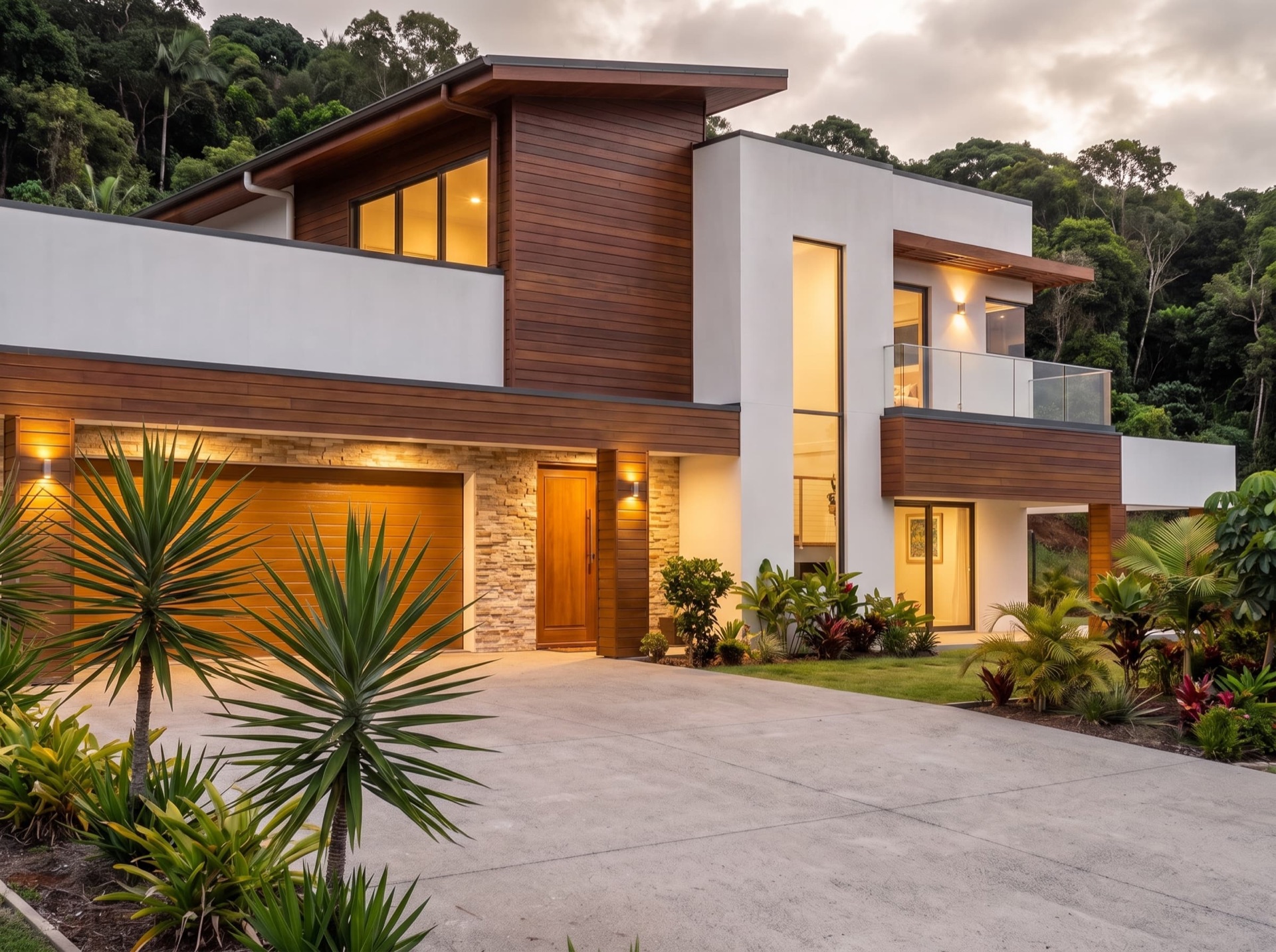 Réalisation LGA Concept — maison contemporaine livrée en Guyane